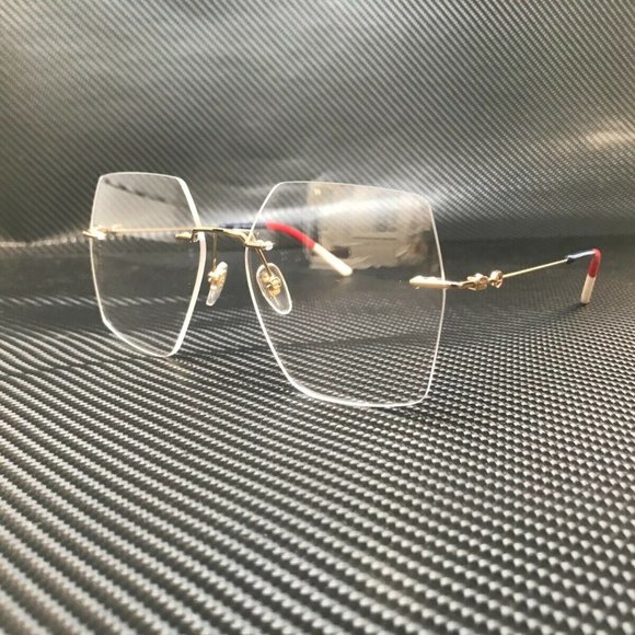 Gucci Squared 55mm Women's Eyeglasses - Picture 1 of 5
